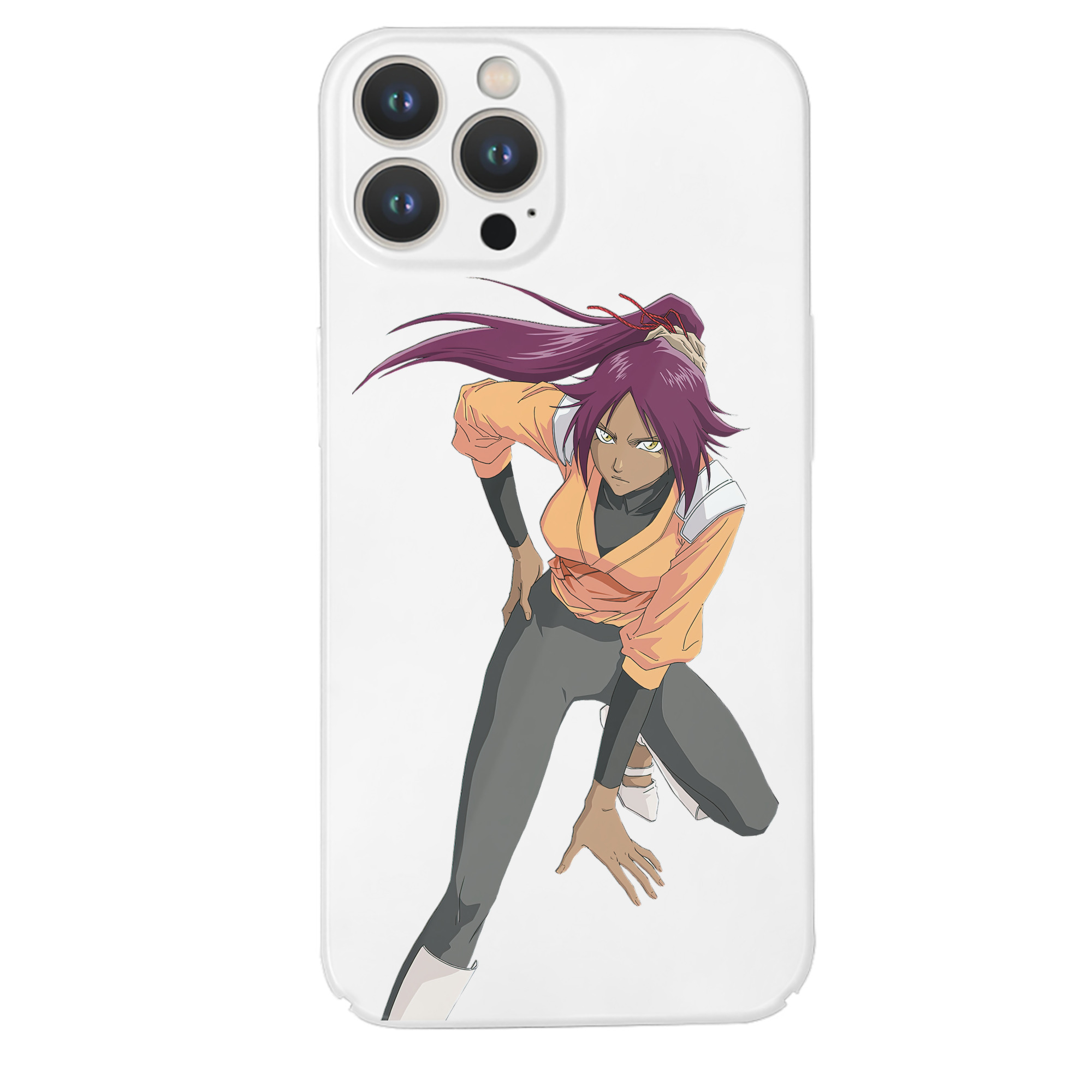 （画像用） ブリーチ 四楓院 夜一（しほういん よるいち） BLEACH Shihouin Yoruichi 【iPhone 14シリーズ対応】ハードケース
